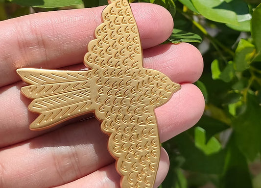 Broche bird