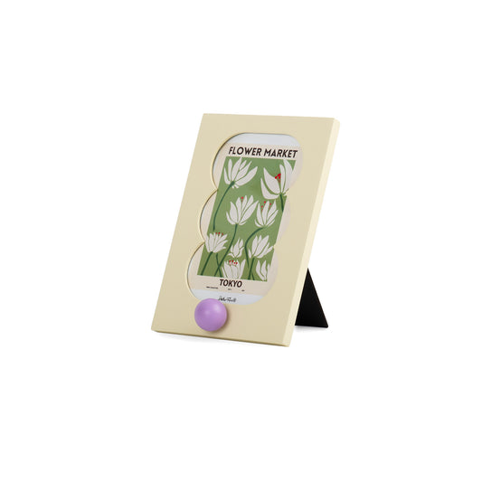 Cadre photo - Modern contrast vert pastel/violet — Helio Ferretti , Lyon