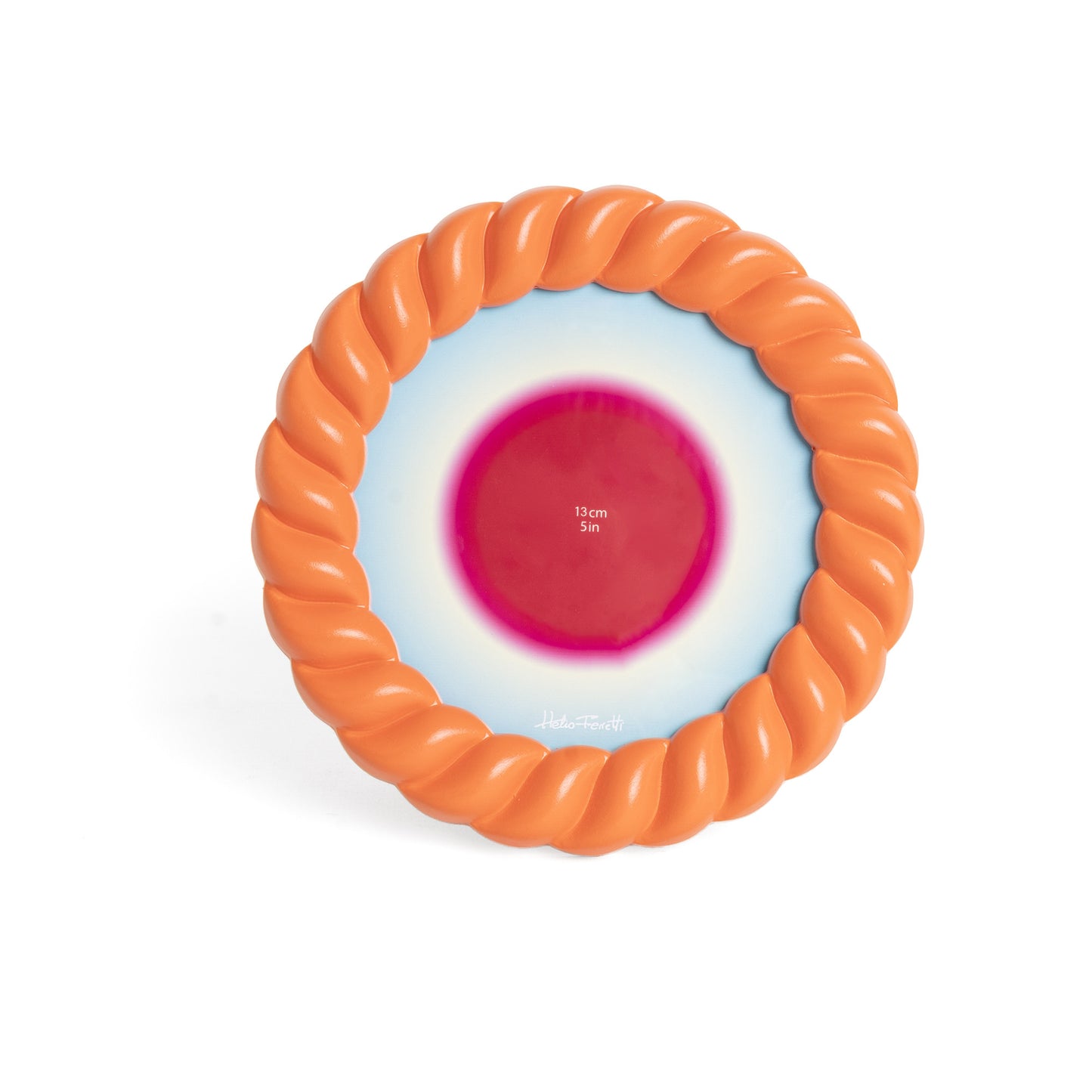 Cadre photo rond - Coquillage orange — Helio Ferretti , Lyon