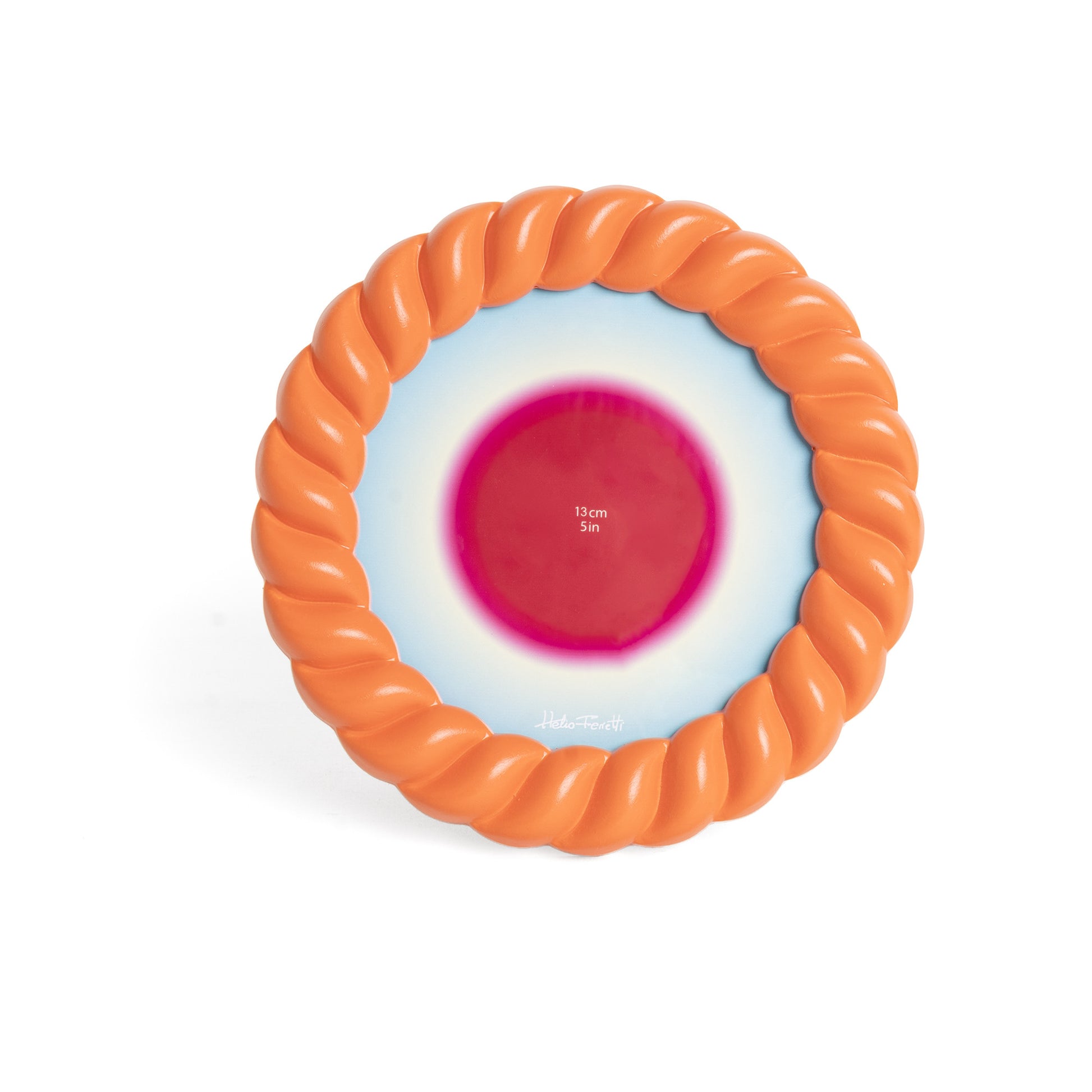 Cadre photo rond - Coquillage orange — Helio Ferretti , Lyon