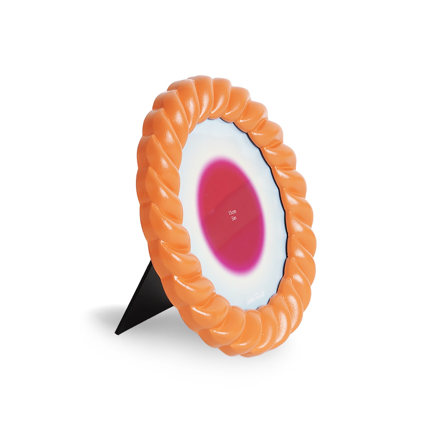 Cadre photo rond - Coquillage orange — Helio Ferretti , Lyon