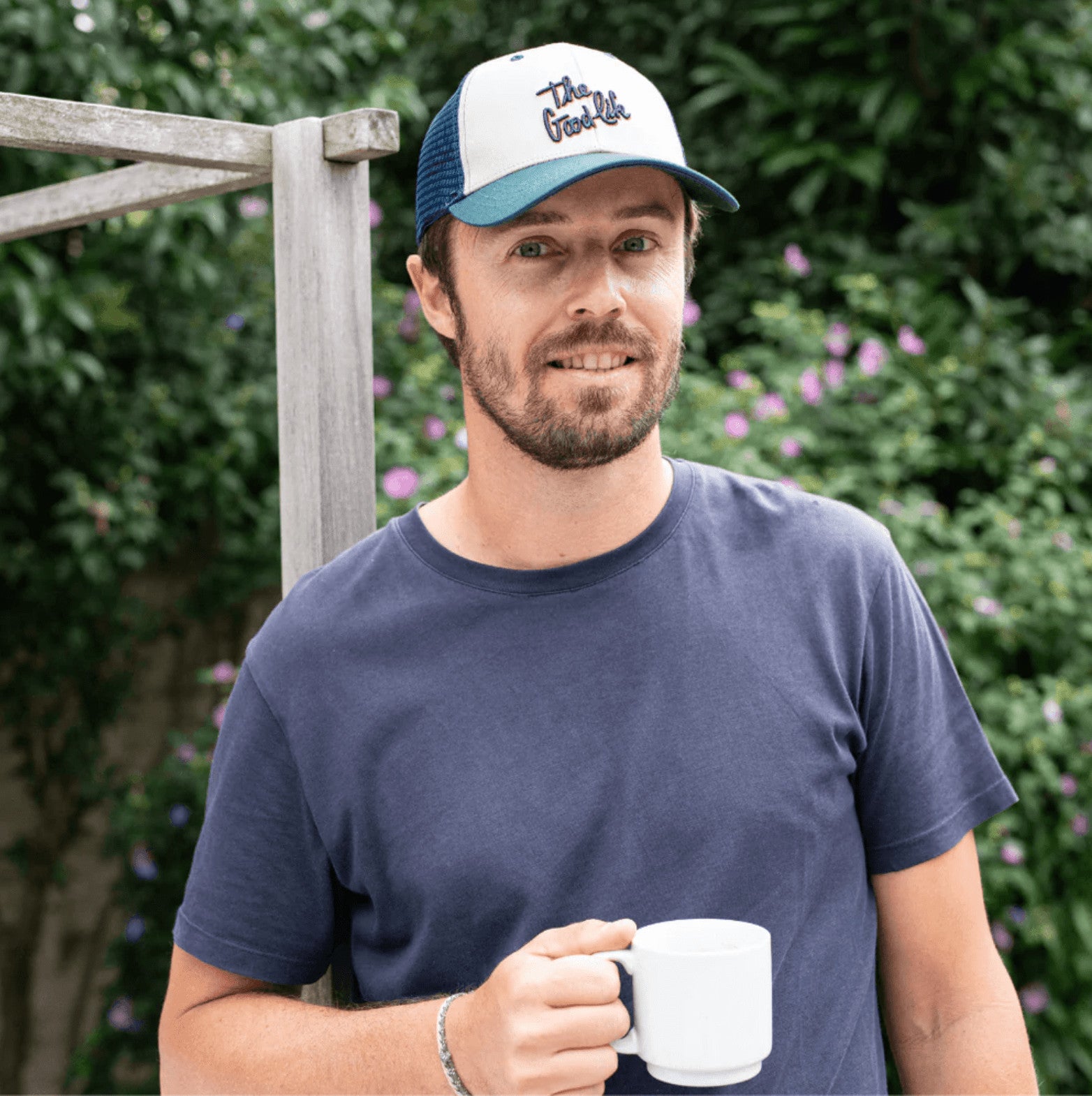 Casquette The good life bleu - Adulte