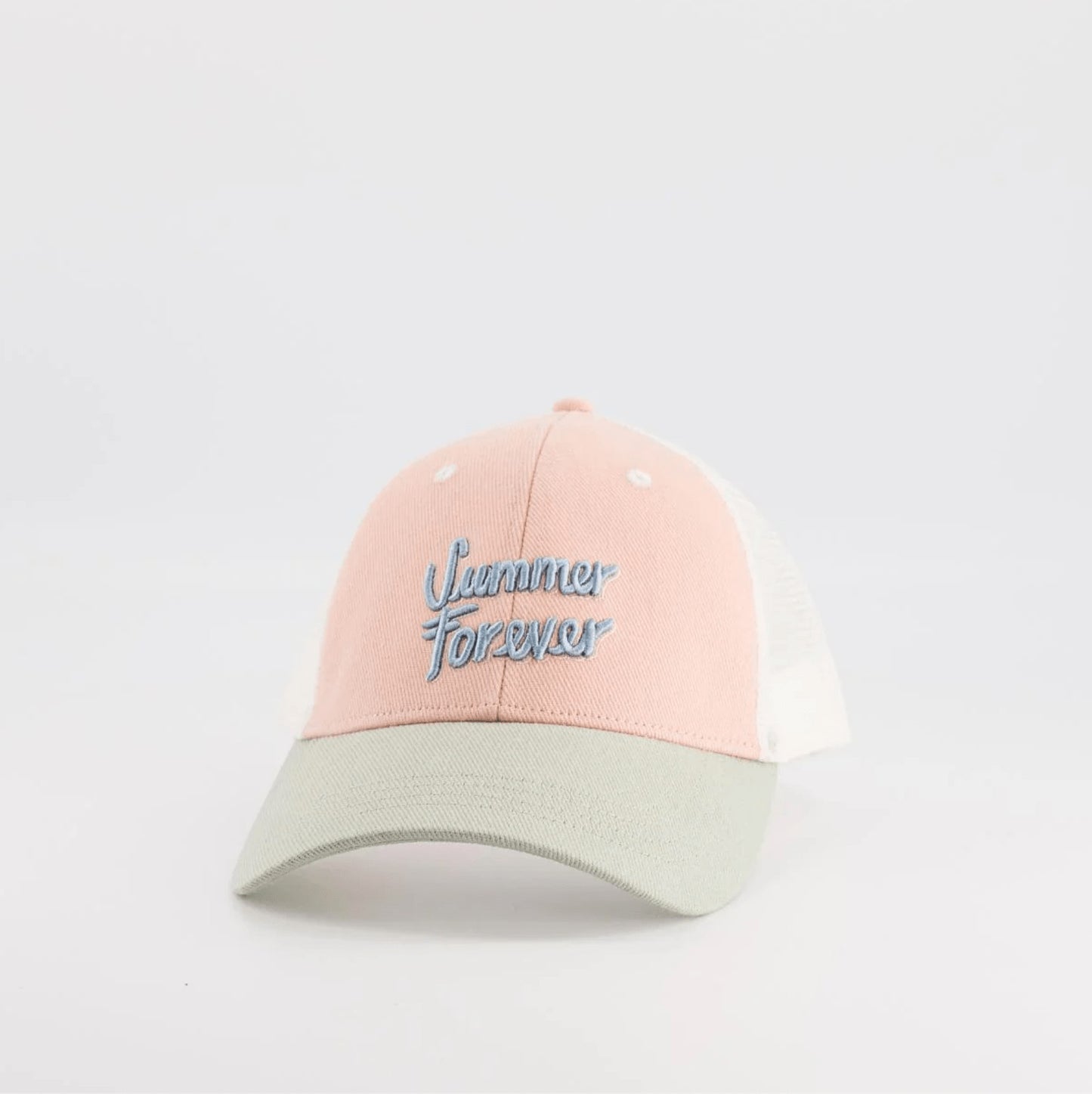 Casquette trucker Summer forever pastel - Adulte