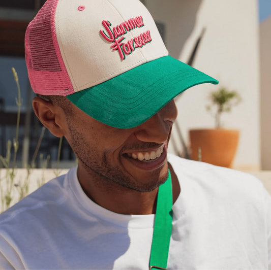 Casquette trucker Summer forever rose - Adulte — Chamaye , Lyon