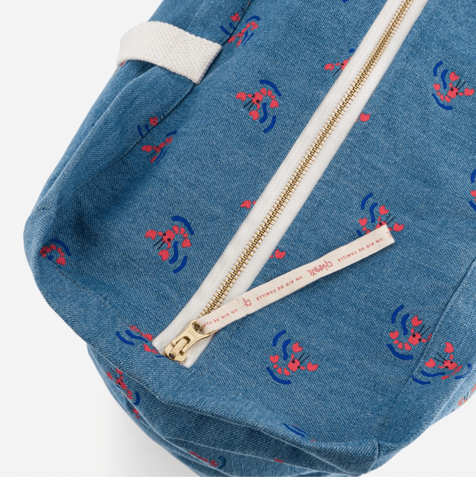 Cabas denim Lobster forever