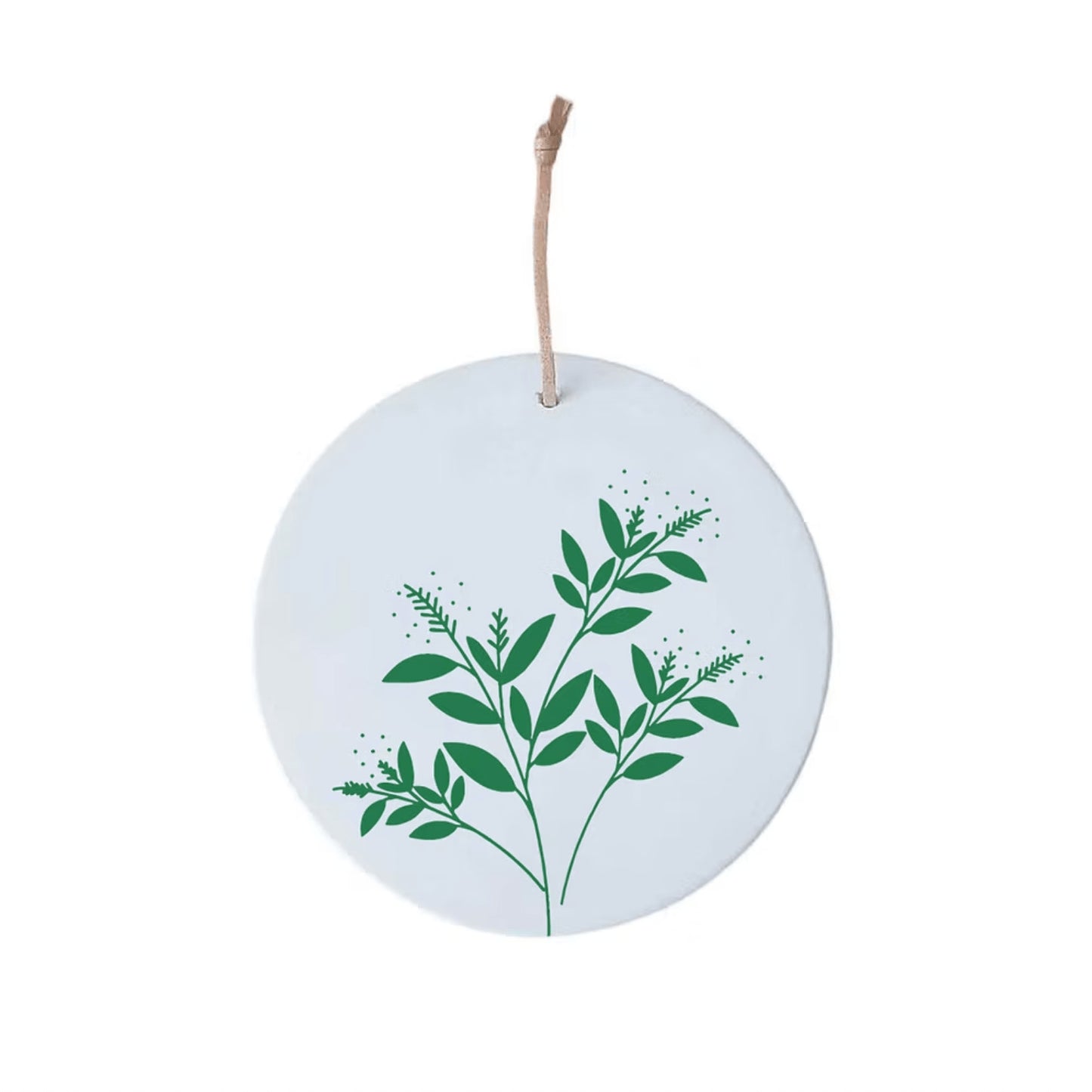 Médaillon Épis - Vert — Poussière des rues , Lyon