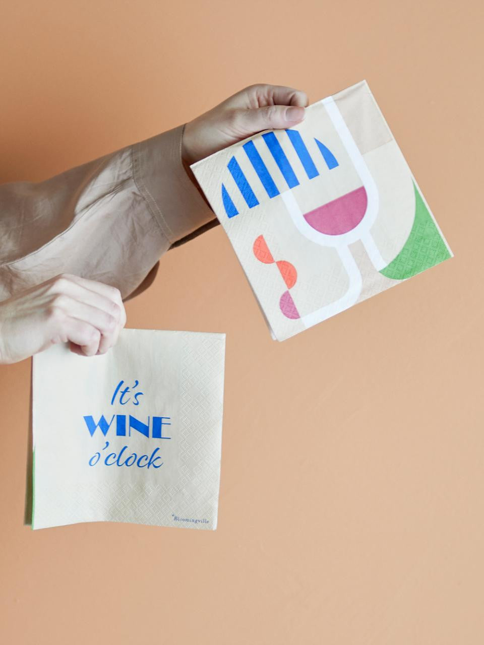 Serviettes en papier Wine