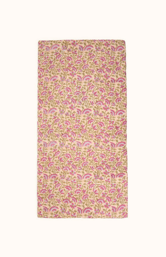 Matelas d'assise Rani - Champêtre aubergine