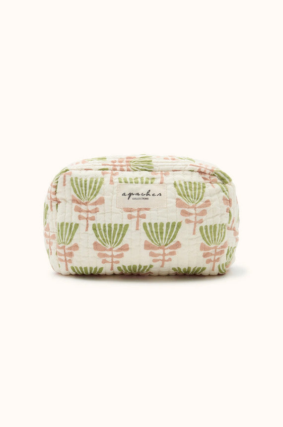 Petite trousse Gaya - Tresse celery