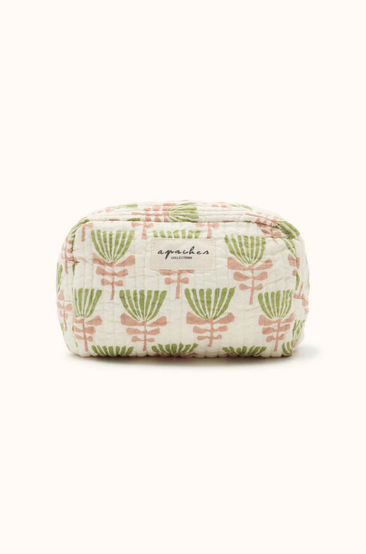 Petite trousse Gaya - Tresse celery