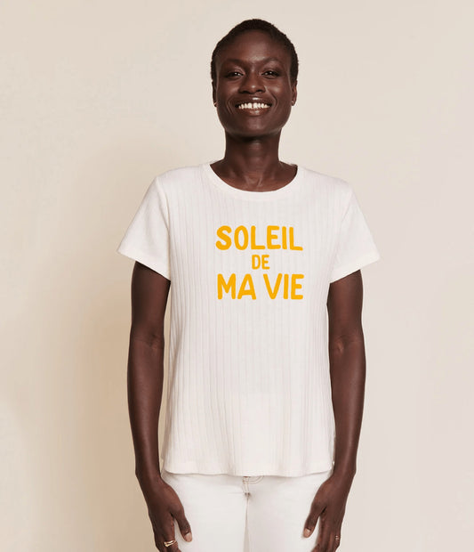 T-shirt Soleil de ma vie - Taille M