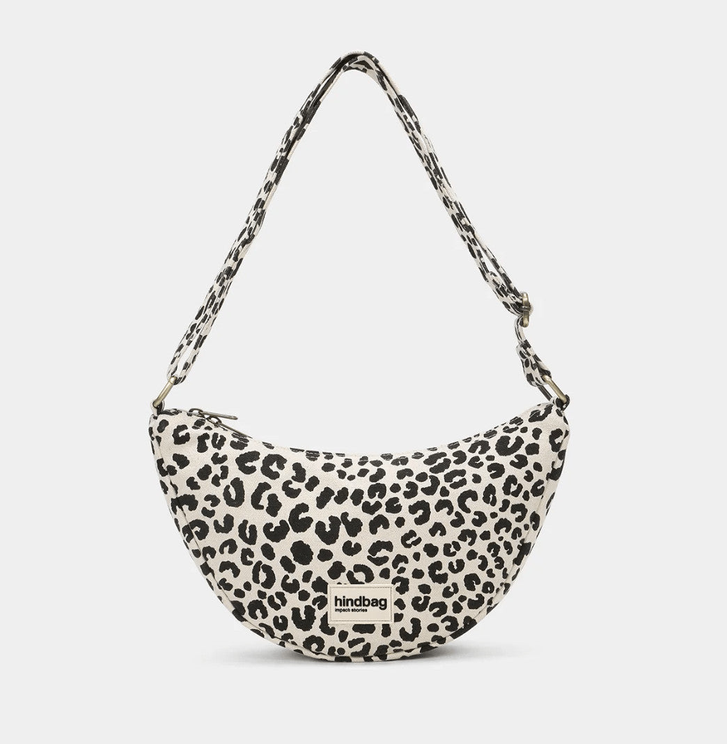 Sac banane Andrea - Léopard écru