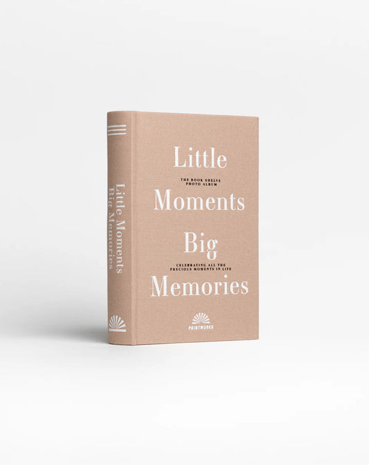 Album photo livre - Little moments big memories