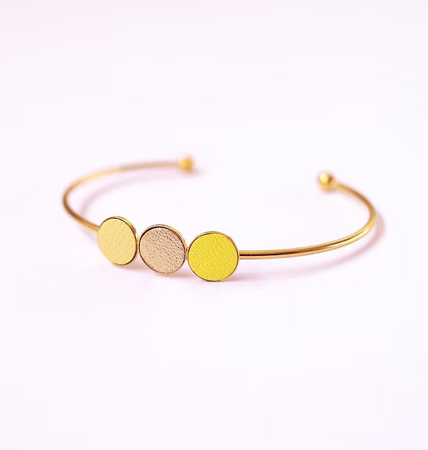 Bracelet/jonc Trio - Citron