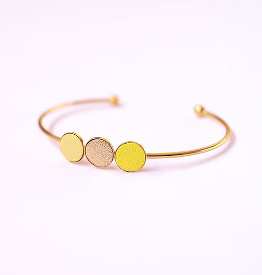Bracelet/jonc Trio - Citron
