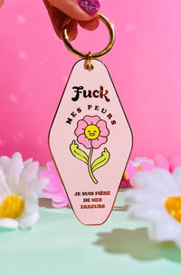 Porte-clés Fuck mes peurs — Fortes , Lyon