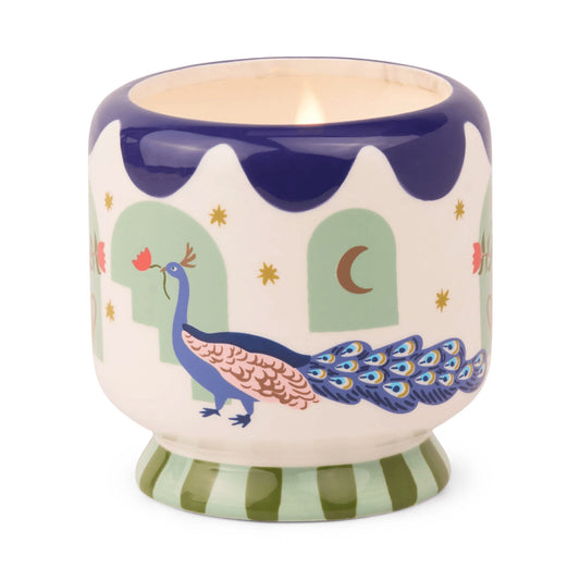 Bougie A dopo - Peacock - Misted lime