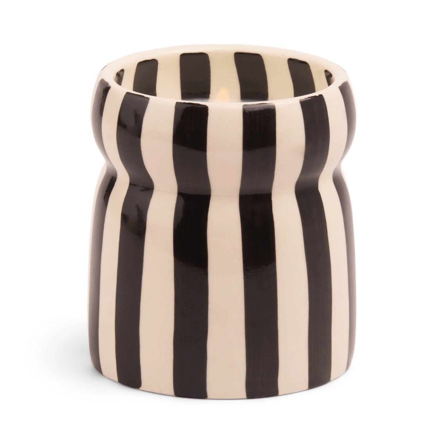 Bougie Cabana black - Lava stone