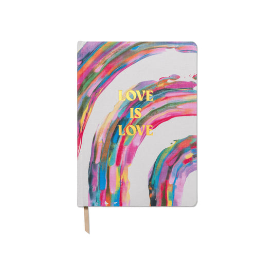 Journal Bookcloth jumbo - Love is love — Designworks , Lyon