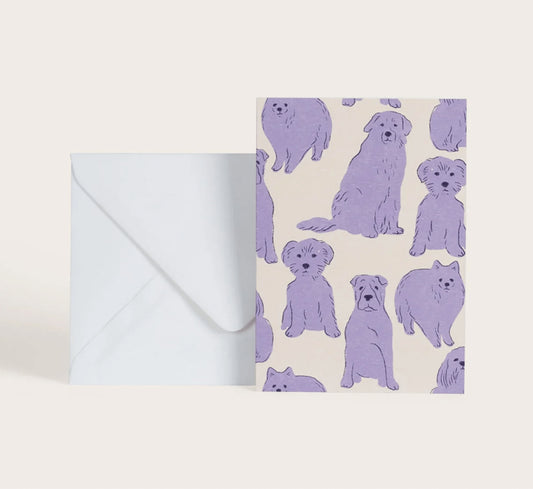 Carte Chiens chiens — Season Paper , Lyon
