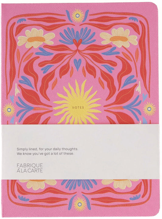 Carnet de notes - Sun pink
