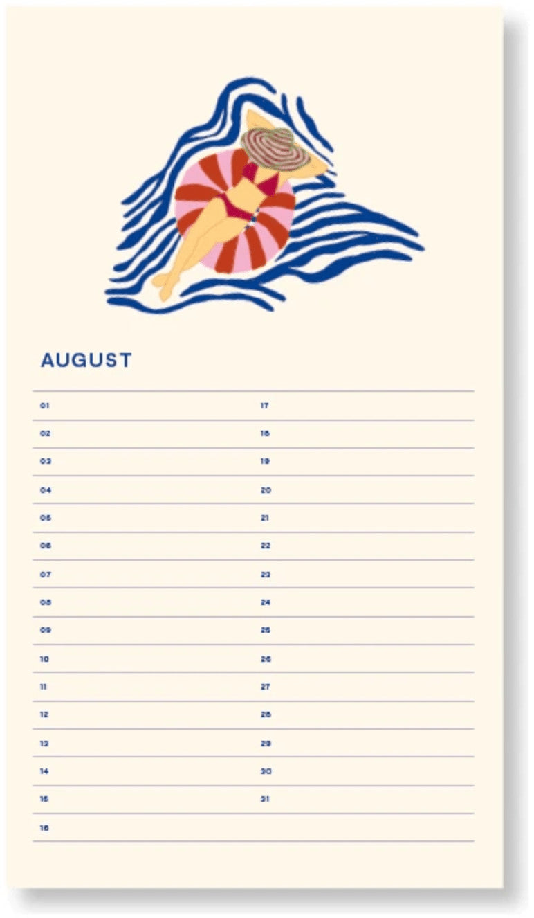 Calendrier d'anniversaires - Sun