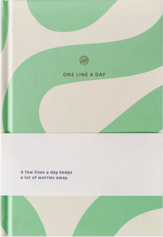 Journal Une ligne par jour - Flow mint