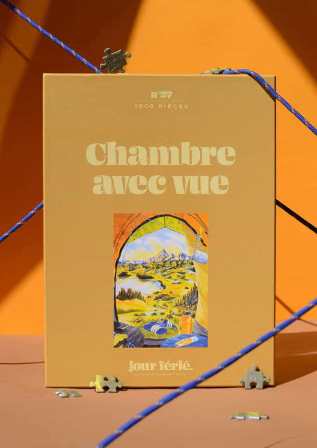 Puzzle Chambre avec vue — Jour férié , Lyon