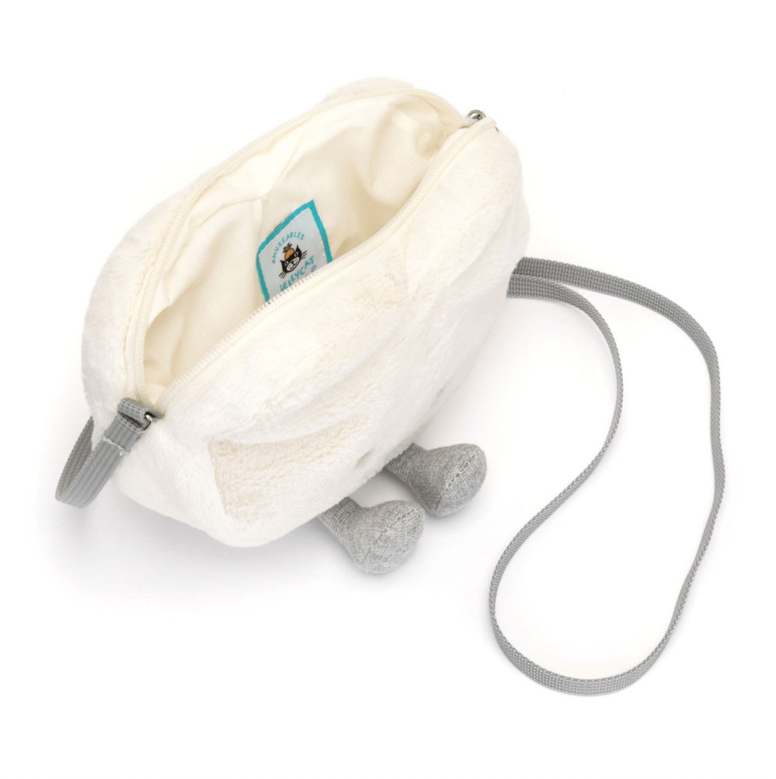 Petit sac Coeur crème