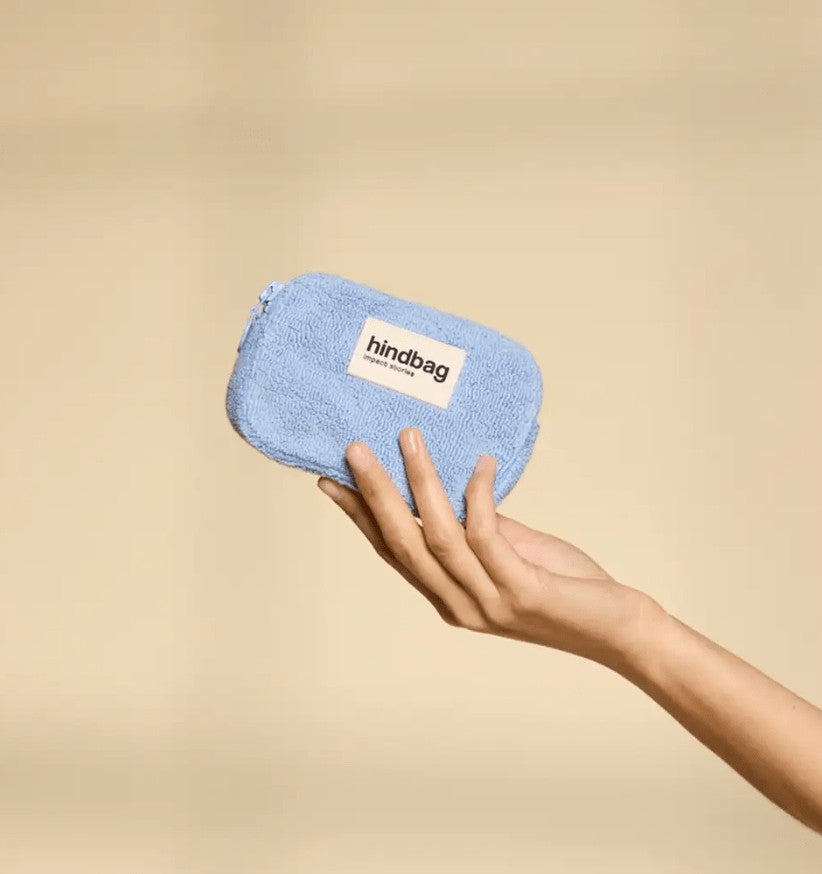 Porte-monnaie Lili - Eponge bleu nuage
