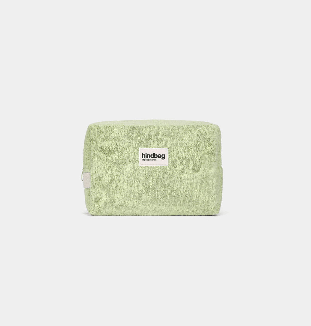 Trousse de toilette Leon - Eponge vert amande