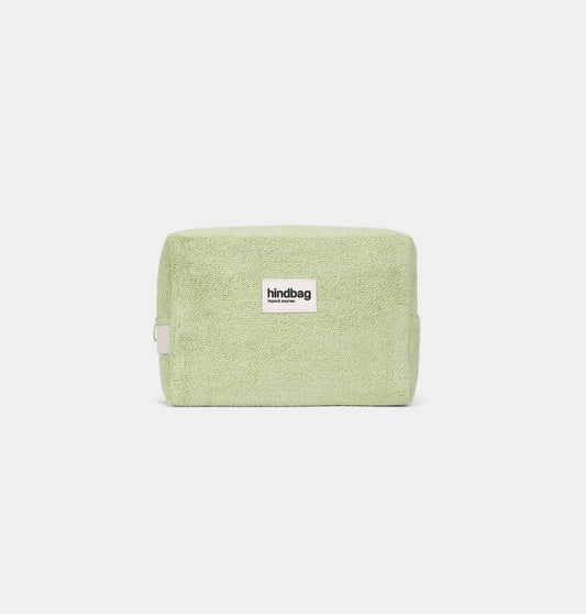 Trousse de toilette Leon - Eponge vert amande
