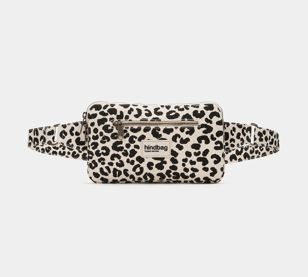 Sac banane Harry - Léopard écru