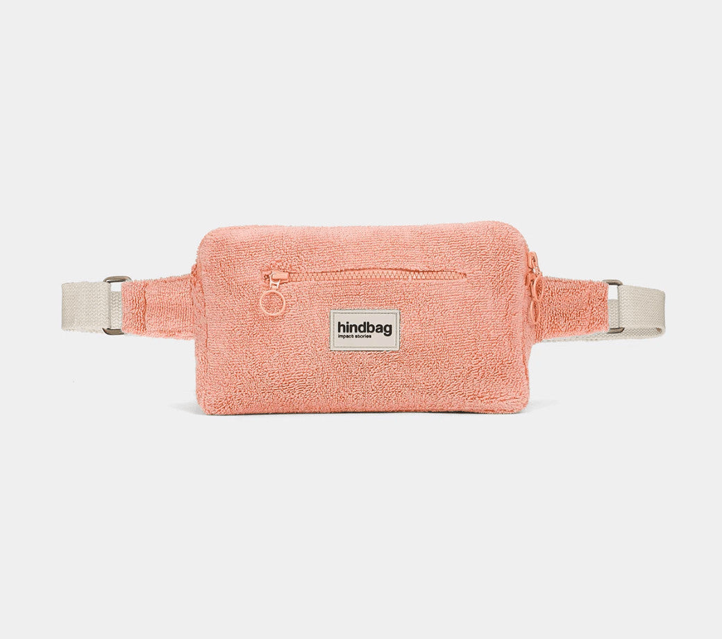 Sac banane Harry - Eponge rose corail