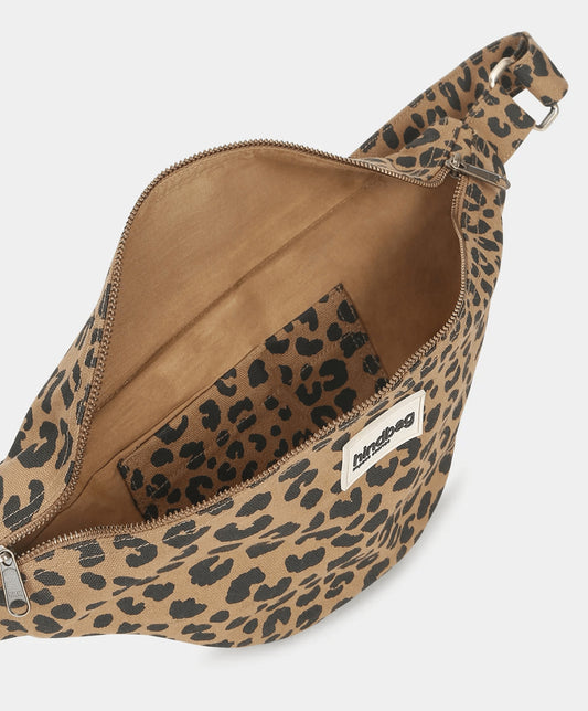 Sac banane Sasha - Léopard cannelle