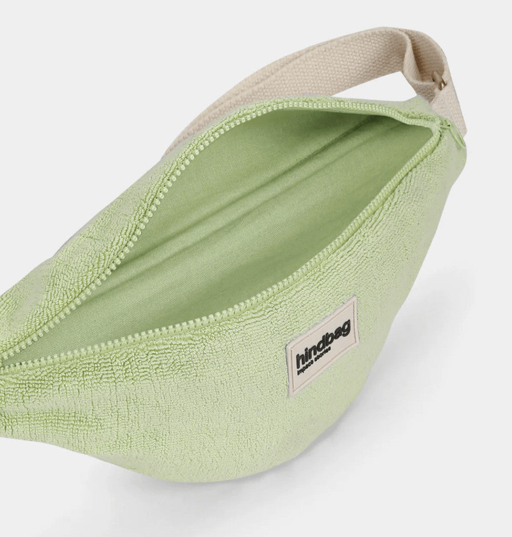 Sac banane Olivia - Eponge vert amande