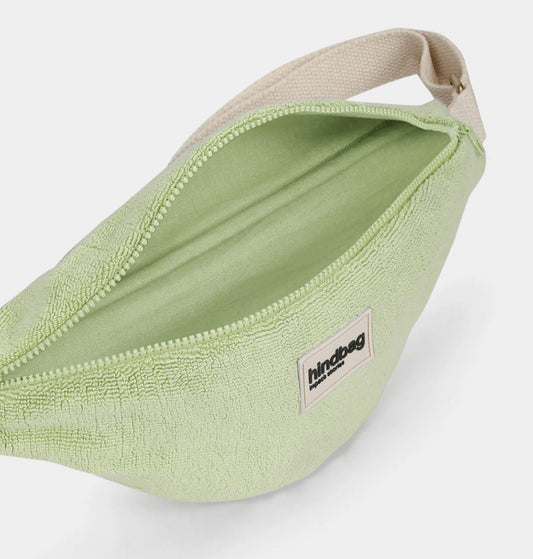 Sac banane Olivia - Eponge vert amande