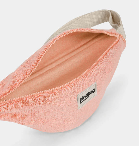 Sac banane Olivia - Eponge rose corail