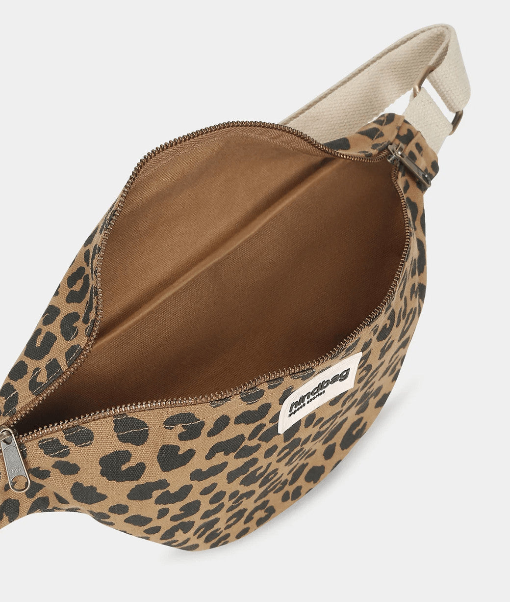 Sac banane Olivia - Léopard cannelle