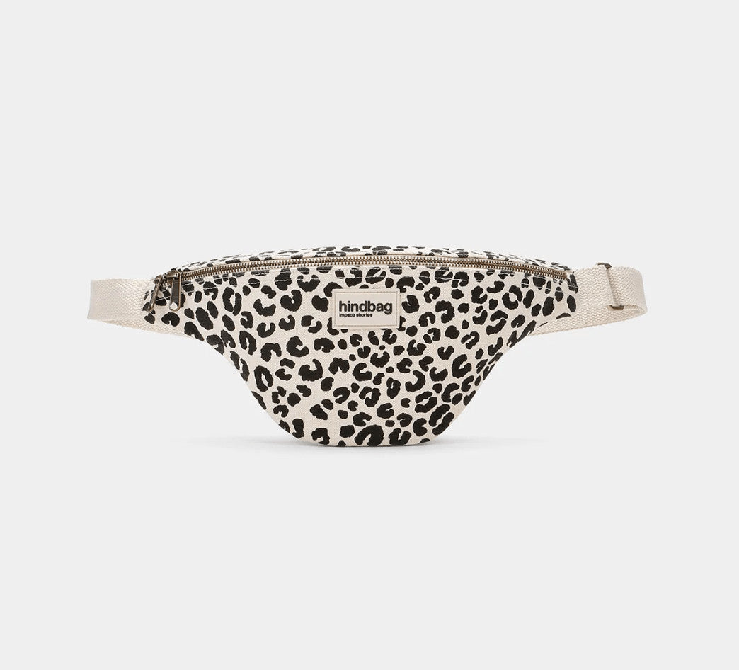 Sac banane Olivia - Léopard écru
