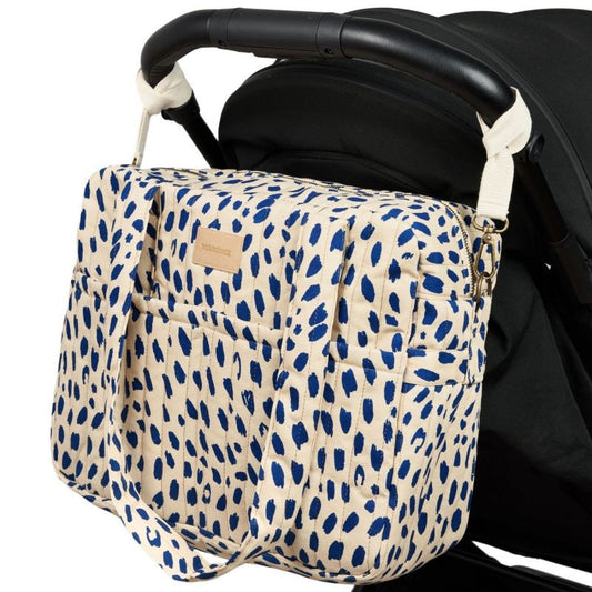 Sac à langer imperméable Hyde Park - Leonie blue