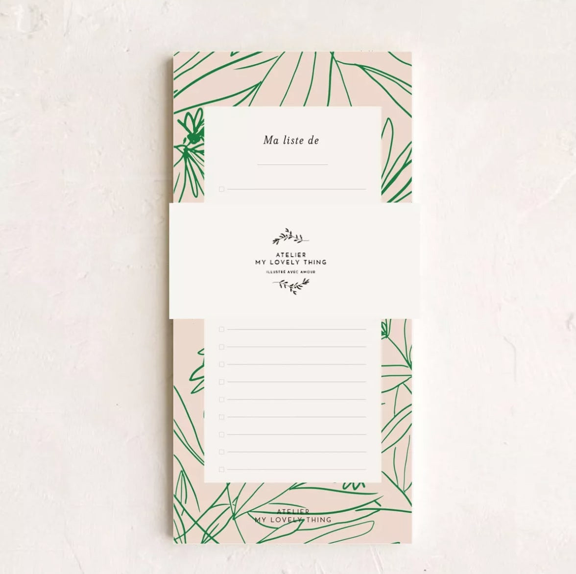 Bloc-notes Feuillage — My lovely thing , Lyon