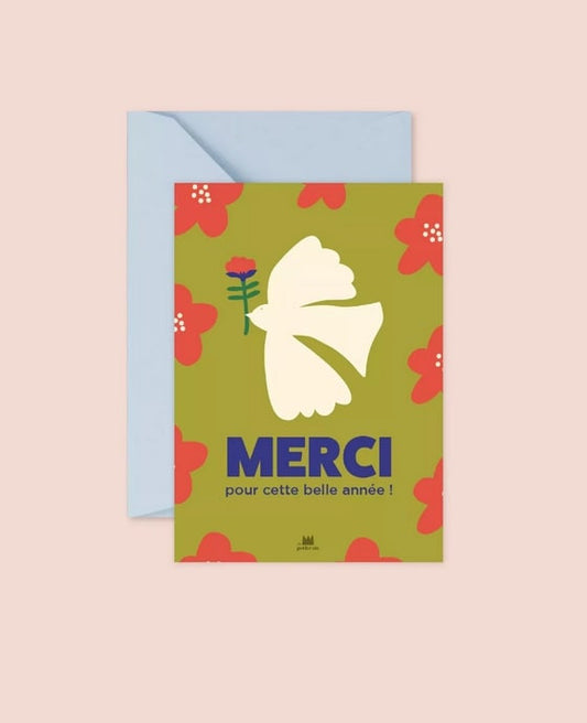 Carte Merci pour cette année