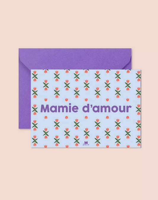Carte Mamie d'amour