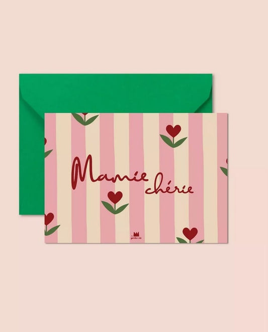 Carte Mamie chérie