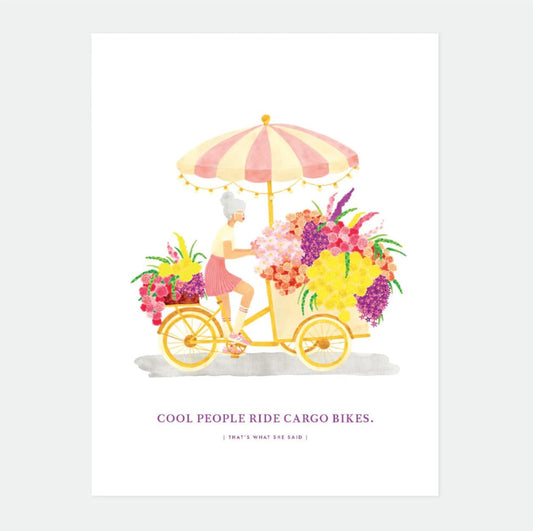Affiche small - Cargo bikes