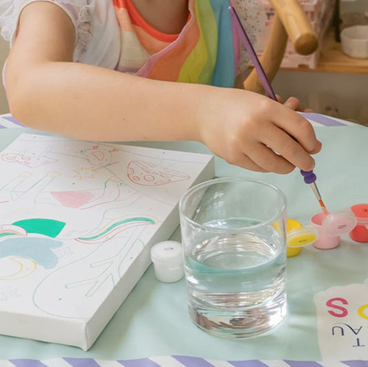 Petit pinceau Kids - Licorne et piou