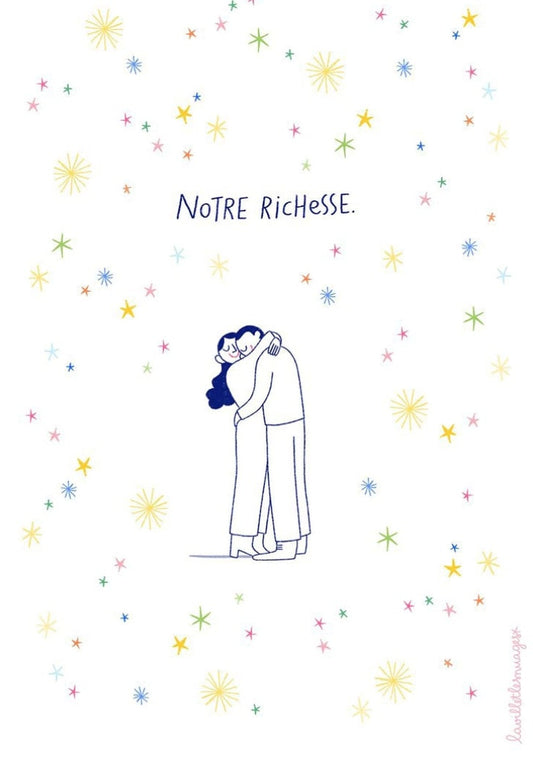 Carte double Notre richesse