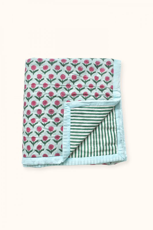 Couverture Bala - Lotus mint