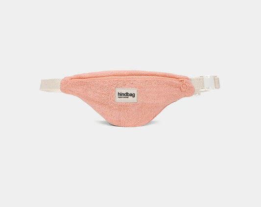 Sac banane enfant Augustin - Eponge rose corail